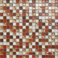 Mosaïque en verre de style 15 * 15mm moderne